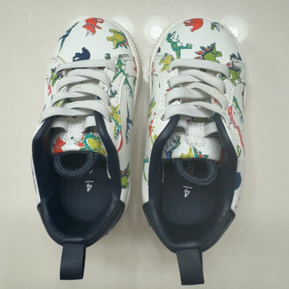 NWOT Carters Dino Sneakers